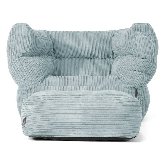 Albert Puff Sillón 2.0 - Pana Clásica Menta 02