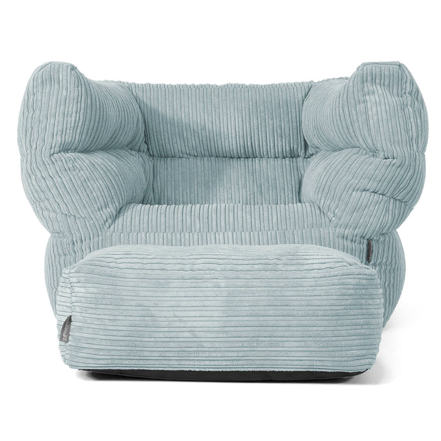 Albert Puff Sillón 2.0 - Pana Clásica Menta 02
