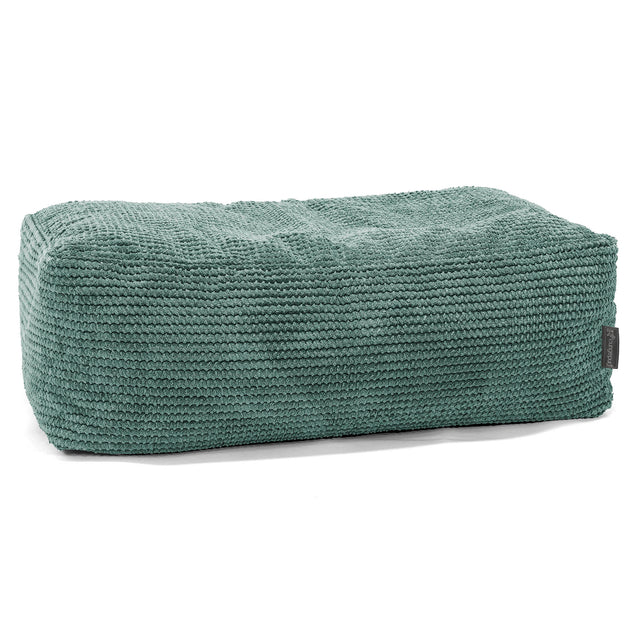 Reposapiés Gigante - Pompón Verde Musgo 01