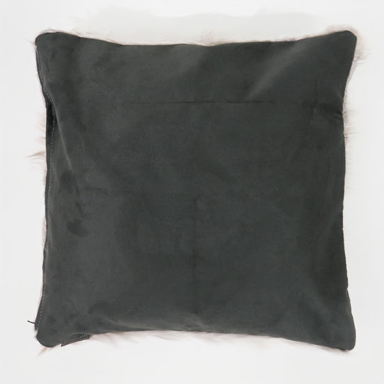 Fundas de Cojín 47 x 47cm - Piel Sintética Mongola Gris 02