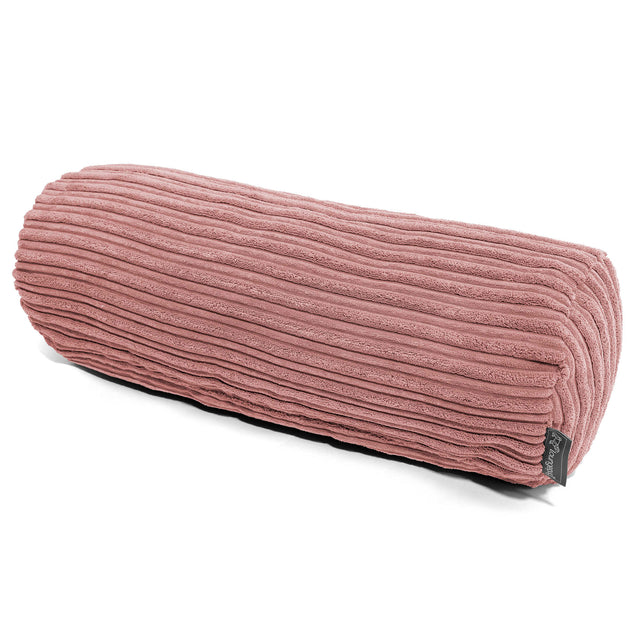 Fundas de Cojín Cilíndrico 20 x 55cm - Pana Clásica Durazno 01