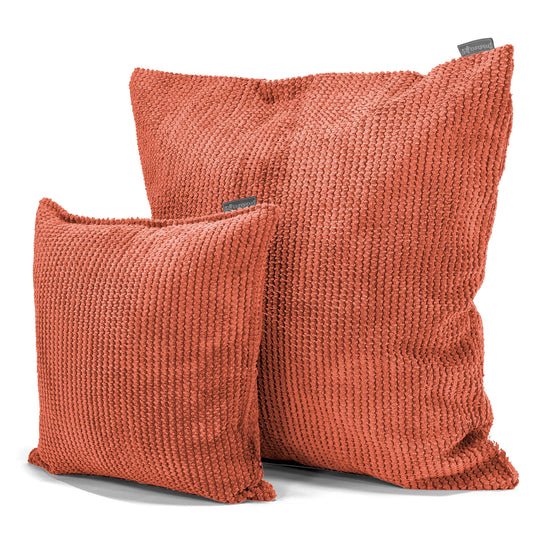 Fundas de Cojín 47 x 47cm - Pompón Naranja Calabaza 02
