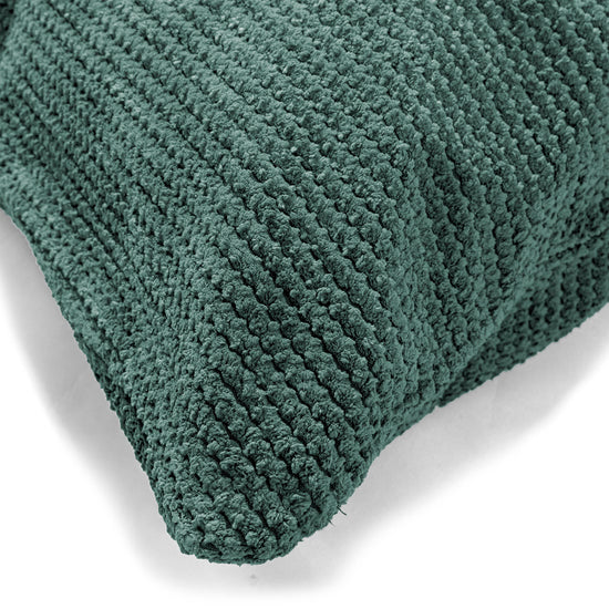 Fundas de Cojín 47 x 47cm - Pompón Verde Musgo 03