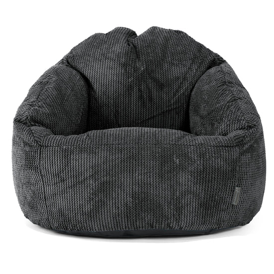 Puf Bubble - Pompón Negro 01