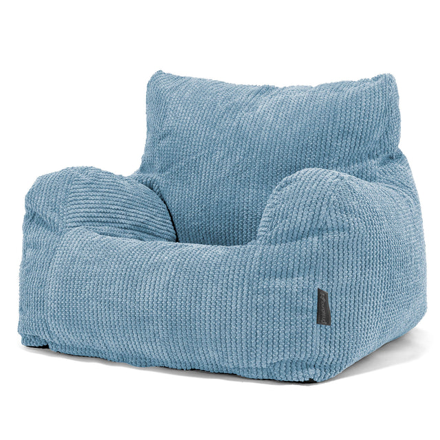 Puff Sillón Josephine - Pompón Cielo 01