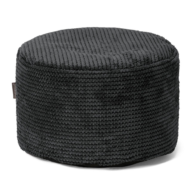 Reposapiés Redondo - Pompón Negro 01