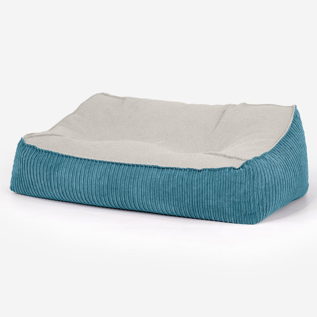 Puf Sillón Encorvado Funda de Repuesto - Boucle & Pana Clásica 01
