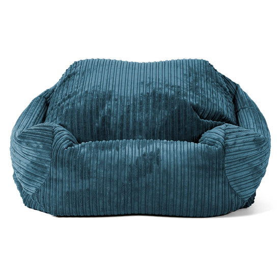 Puf Silla Sabina - Pana Clásica Azul marino 02