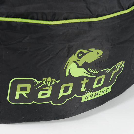Puff Gaming Acolchado - Negro / Verde 09