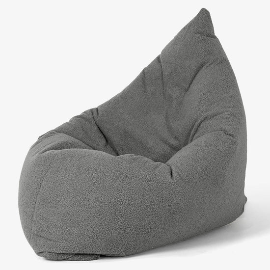 Puff Gigante Cama XL - Boucle Gris 02