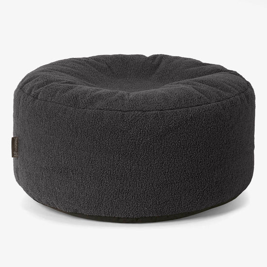 Puff Taburete - Boucle Grafito 01