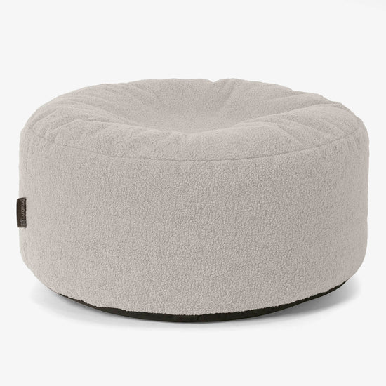 Puff Taburete - Boucle Marfil 01