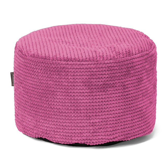 Reposapiés Redondo - Pompón Rosa 01