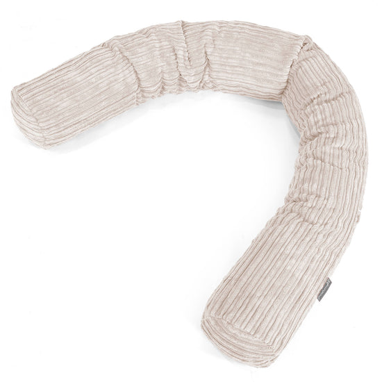 Almohada Gigante para Sofás XL - Pana Clásica Marfil 01
