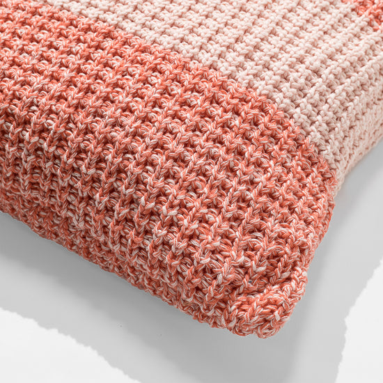 Cojín 47 x 47cm - Algodón 100% Chester Rosa 02