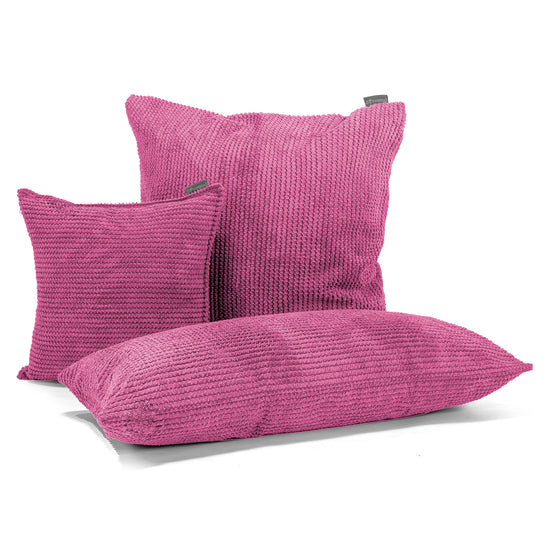 CloudSac 50 Almohada Gigante Viscoelástica 40 x 80cm - Pompón Rosa