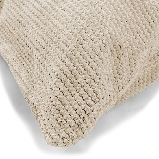 Cojín Gigante 70 x 70cm - Pompón Crema 03