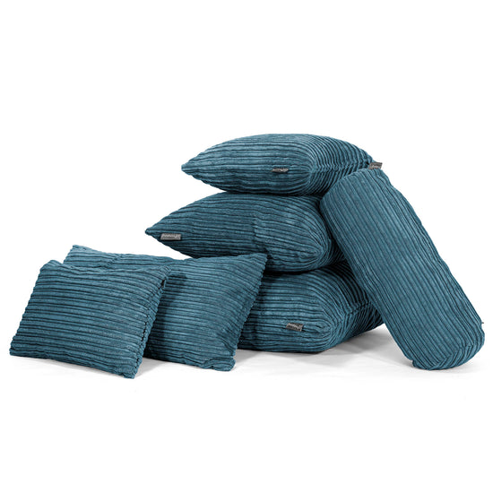 Cojín 47 x 47cm - Pana Clásica Azul marino 04