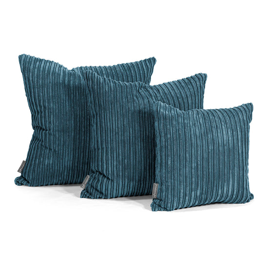 Cojín Extra Grande 70 x 70cm - Pana Clásica Azul marino 02