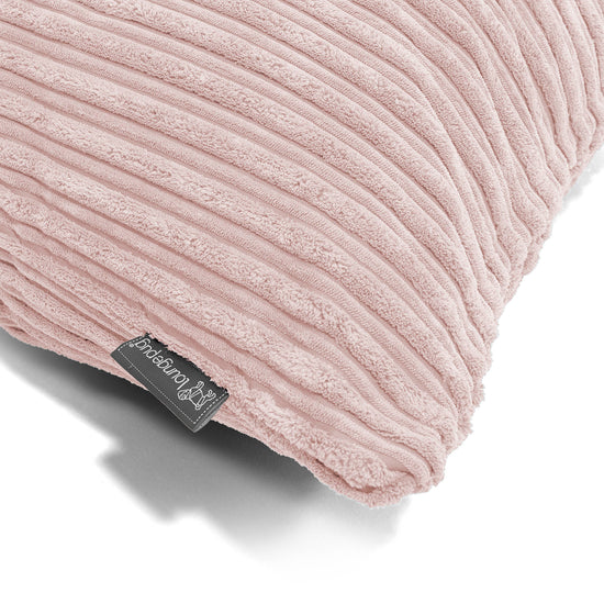 Cojín Redondo 50cm - Pana Clásica Rosa Claro 02