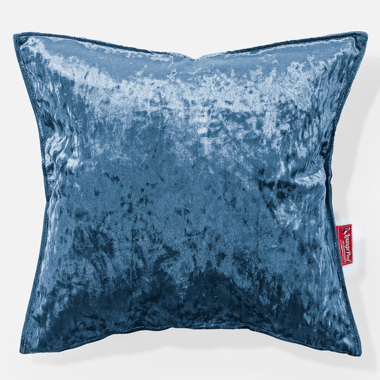 Cojín Gigante 70 x 70cm - Terciopelo Retro Turquesa 01