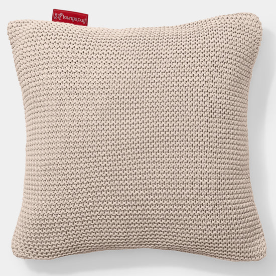 Cojín 47 x 47cm - Algodón 100% Ellos Crema 01