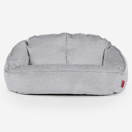 Puf Grande Bubble - Chenille Gris 01