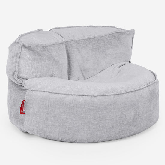 Puf Sofá Chloe - Chenille Gris 01