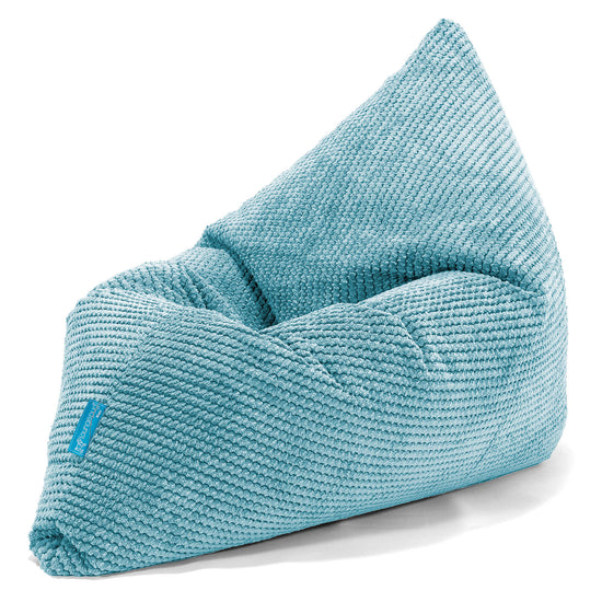 Puff Cama para niños - Pompón Egeo Azul 03