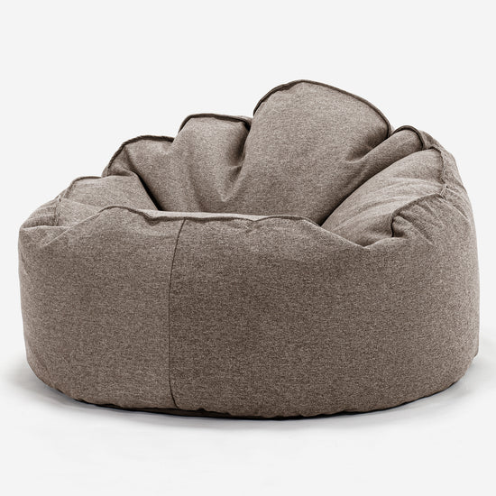 Puff Pera 'Archi' - Lana de Interalli Galleta 01