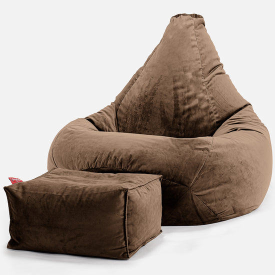 Silla De Juego Puf - Terciopelo Expreso 01