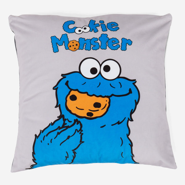 Fundas de Cojín 47 x 47cm - Monstruo de las Galletas Triki Gris 01