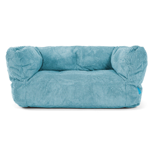 Albert Puf Grande para Niños 2-6 años - Pompón Egeo Azul 01