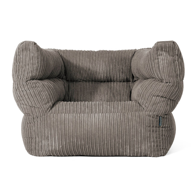 Albert Puff Sillón 2.0 - Pana Clásica Grafito 01