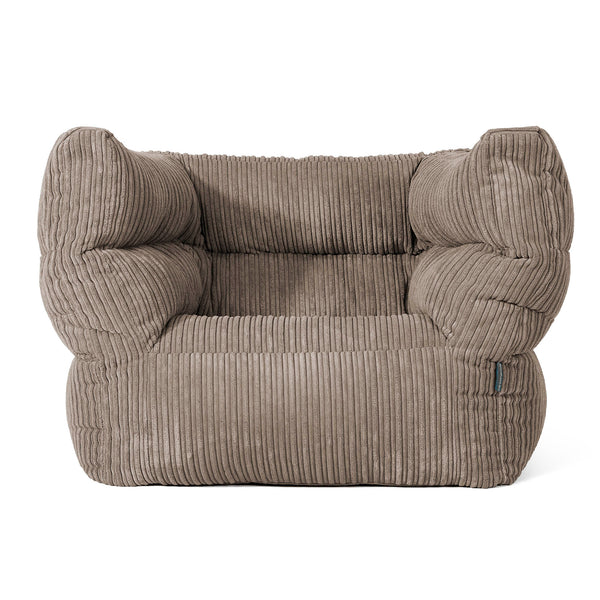 Albert Puff Sillón 2.0 - Pana Clásica Marrón empolvado 01