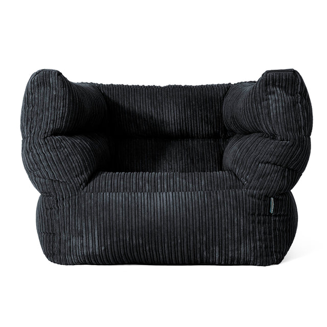 Albert Puff Sillón 2.0 - Pana Clásica Negro 01