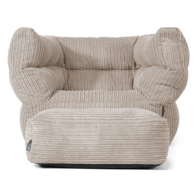 Louis Puff Sillón - Pana Clásica Visón