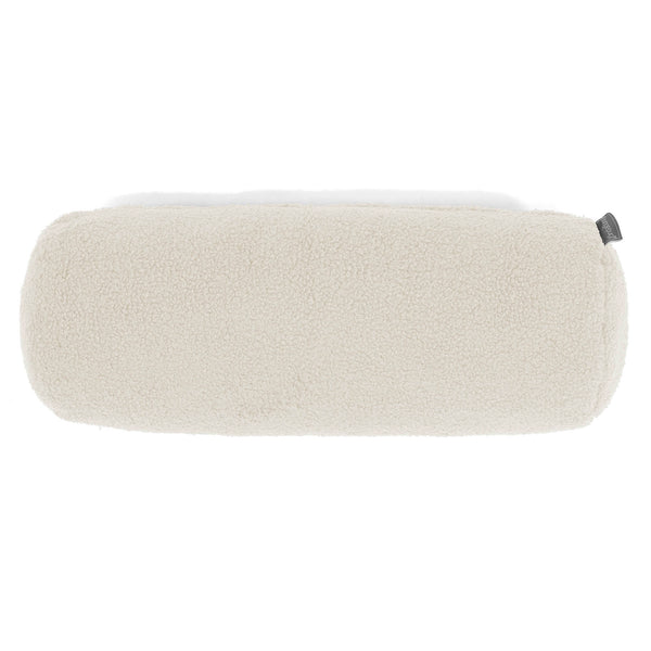 Fundas de Cojín Cilíndrico 20 x 55cm - Boucle Marfil 01