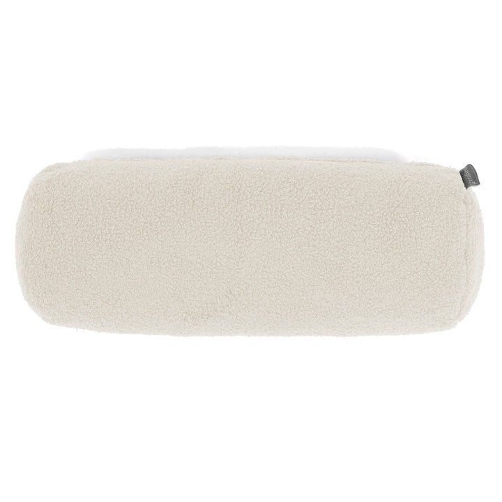 Fundas de Cojín Cilíndrico 20 x 55cm - Boucle Marfil 02