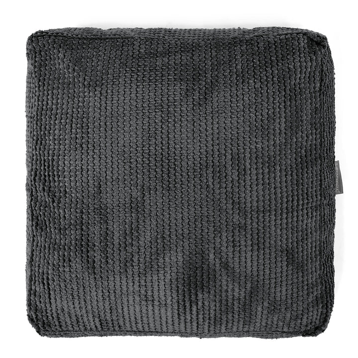 Cojín de Suelo Grande - Pompón Negro 03