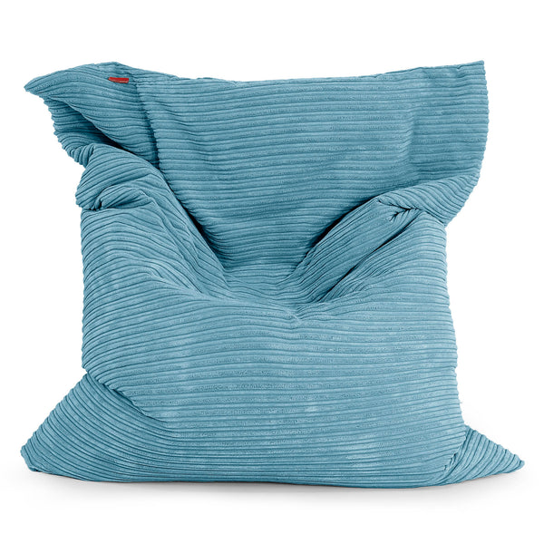 Puff Gigante Cama XL Funda de Repuesto - Pana Clásica 01