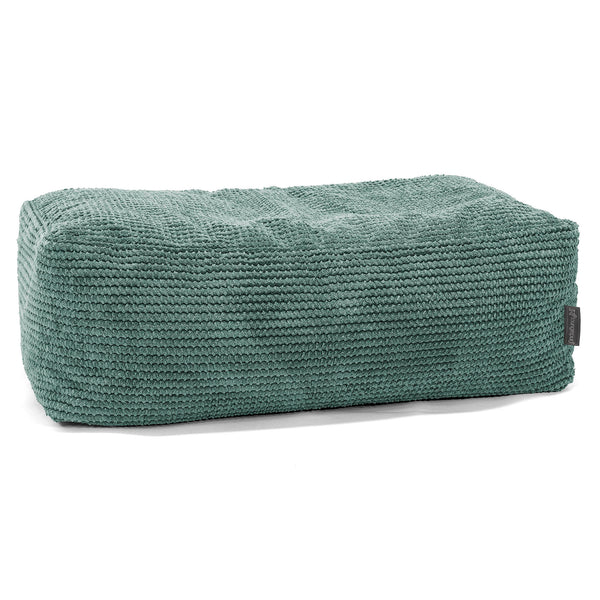 Reposapiés Gigante - Pompón Verde Musgo 01