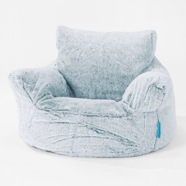Puff Sillón para niños 1-3 años Funda de Repuesto - Piel de Conejo Sintética 01