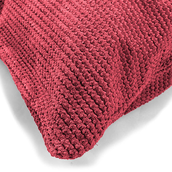 Fundas de Cojín Rectangular Gigante 40 x 70cm - Pompón Rojo pastel 02