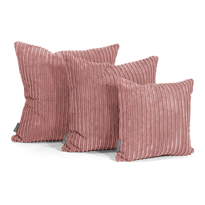 Fundas de Cojín 47 x 47cm - Pana Clásica Durazno 02