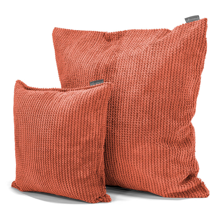 Fundas de Cojín 47 x 47cm - Pompón Naranja Calabaza 02
