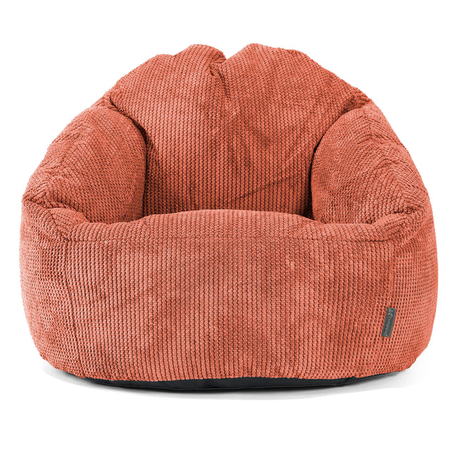 Puf Bubble - Pompón Naranja Calabaza 01