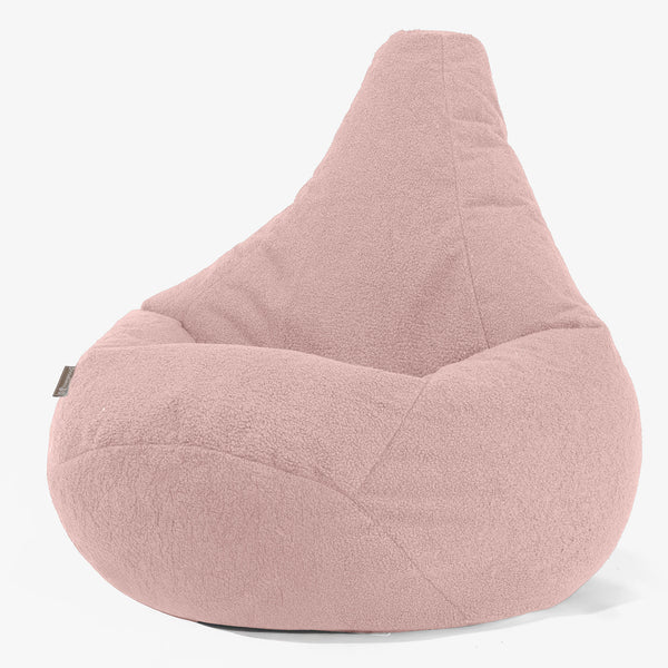 Puff Pera - Boucle Rosa 01