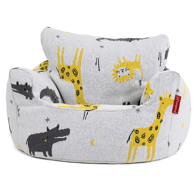 Puff Sillón para niños 1-3 años - Punto Safari 01