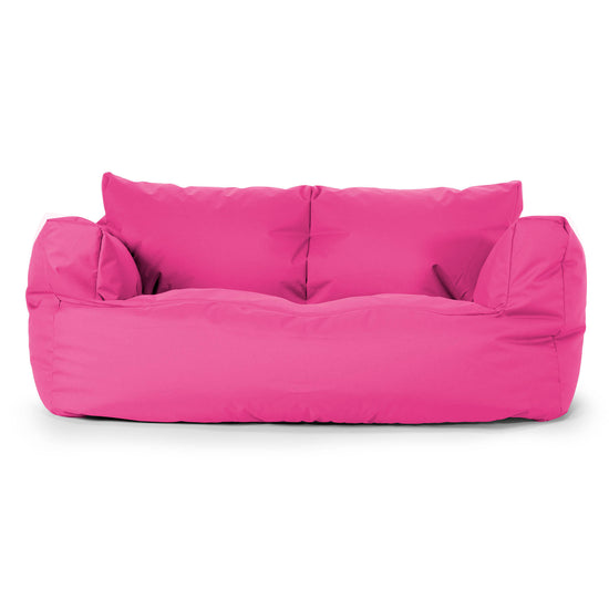 Puf Sofá Josephine - Fácil Cuidado Exterior Rosa 01